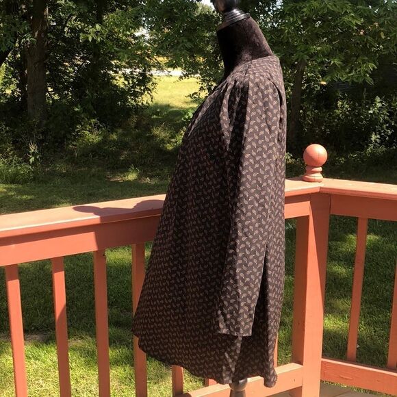 Altar'd State Ladies Black Pullover A Line Paisley Print Boho Dress Sz S - Picture 4 of 12